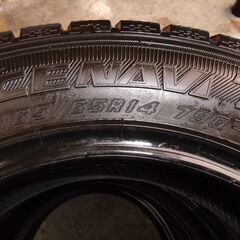 GOOD YEAR  ICENAVI 7  スタッドレス　165/65/14　79Q　バリ山　2020年製の画像