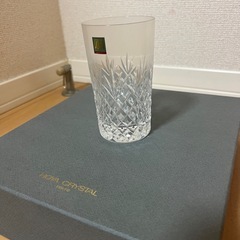 ホヤ　HOYA クリスタル　タンブラー　6客　切子の画像