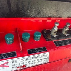 ヤンマー　ウェルダ　ディーゼル YW240BL 200V防音型 アーク溶接機 エンジン　発電機兼用溶接機　セル付き　溶接機　発電機　宮崎の画像