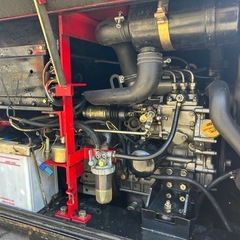 ヤンマー　ウェルダ　ディーゼル YW240BL 200V防音型 アーク溶接機 エンジン　発電機兼用溶接機　セル付き　溶接機　発電機　宮崎の画像