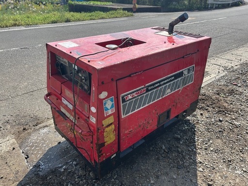 ヤンマー　ウェルダ　ディーゼル YW240BL 200V防音型 アーク溶接機 エンジン　発電機兼用溶接機　セル付き　溶接機　発電機　宮崎