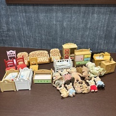 シルバニアファミリーセットの画像