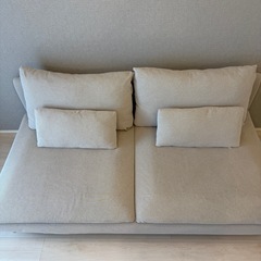 【引取限定】IKEAソファ ソーデルハムン186cm186cmの画像