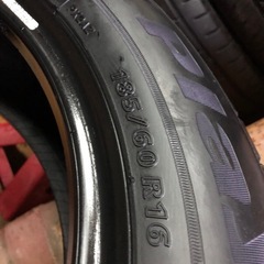 185\60R16 Bridgestone2本取り付け無料の画像