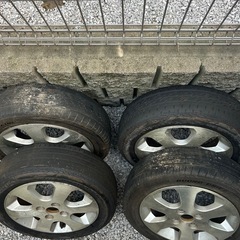 軽バン カスタム　スズキ ワゴンR 純正ホイール 14インチ 4本セット 155/65R14 タイヤ付き　スタッドレス　4.5J　ハイゼット　エブリーの画像