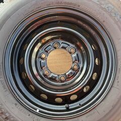 ハイエース純正スチール　15インチ　スタッドレス　ハイエース、レジアスエースの画像