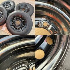 ハイエース純正スチール　15インチ　スタッドレス　ハイエース、レジアスエースの画像