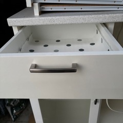 食器棚白　　の画像