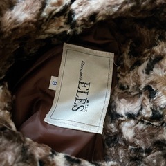 ELES エレス　コート　ファーコート　豹柄の画像