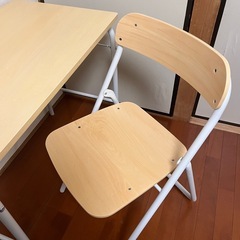 無印良品 折りたたみ机・椅子の画像