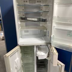 【無料】SHARP 4ドア冷蔵庫 SJ-PV40J-C 2005年製 通電確認済み 401L 0円 早い者勝ち 引取歓迎 配送OKの画像