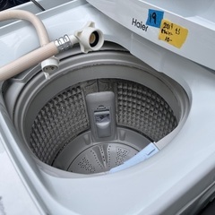 🟧洗濯機番号34 Haier 2019年製 4.5kg 大阪府内全域配達無料 設置動作確認込み 保管場所での引取は値引きしますの画像