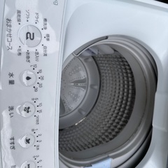 🟧洗濯機番号34 Haier 2019年製 4.5kg 大阪府内全域配達無料 設置動作確認込み 保管場所での引取は値引きしますの画像