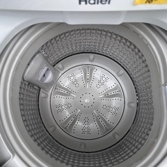 🟧洗濯機番号34 Haier 2019年製 4.5kg 大阪府内全域配達無料 設置動作確認込み 保管場所での引取は値引きしますの画像