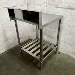 作業台 厨房 厨房機器 店舗 店舗用品 飲食店 キッチン 業務用 W600×D600×H800 A0752YGの画像