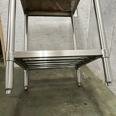 作業台 厨房 厨房機器 店舗 店舗用品 飲食店 キッチン 業務用 W600×D600×H800 A0752YGの画像