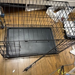 簡単折り畳み式ペットゲージの画像