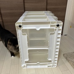 プラスチックチェスト 3段の画像