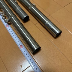 ステンレス 物干し竿 4M 室内 屋外 伸縮式 1.8m～4m ものほし竿 物干しの画像