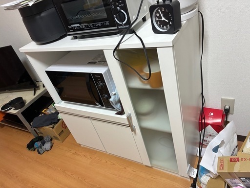 ★ジモティ割あり★ NITORI レンジボード ホワイト H180.5×D40×W79 クリーニング済み HJ2354 レンジボード (コパン T 80MRB WH) | ニトリネット【公式】 家具