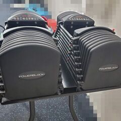PowerBlock パワーブロック ウレタンコート Pro EXP 90 ペア 2個セット 5-90ポンド 最大41kg スタンドセット 札幌 北区の画像