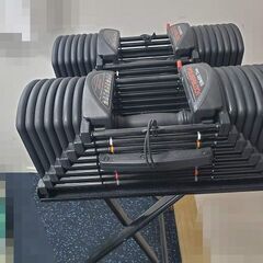 PowerBlock パワーブロック ウレタンコート Pro EXP 90 ペア 2個セット 5-90ポンド 最大41kg スタンドセット 札幌 北区の画像