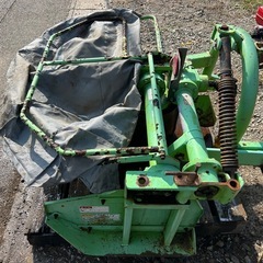 STAR ディスクモア 1連 トラクター パーツ 草刈機 作業機 MDM1010　適応 15～30馬力 刈幅 1000mm 牧草 牧草モア　畜産　ディスク　飛散防止力バー ジョイント付き 宮崎の画像