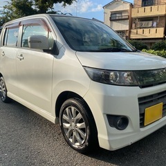 審査なし！誰でも分割購入可能！【大阪店】ワゴンRスティングレー　リミテッド　パール　ワンオーナーの画像