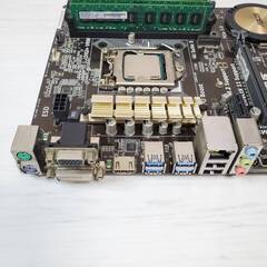 起動確認済 マザーボード Core i7-4790 メモリ32GB 自作PC用パーツの画像