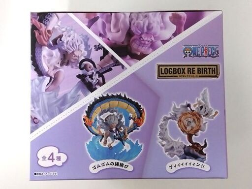未開封 メガハウス プチラマ LOGBOX RE BIRTH ログボックスリバース ワンピース ギア5スペシャル 4種 4個入り ルフ