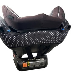 ピジョン オレイユ ZY-18 車用 ドット柄 チャイルドシート リクライニングの画像