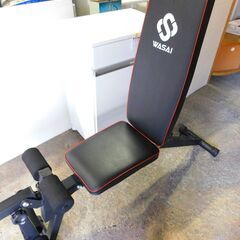 【JM864】WASAI ワサイ トレーニングベンチ 健康器具の画像