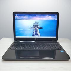 ノートパソコン HP 15.6インチ 簡易チェック品の画像