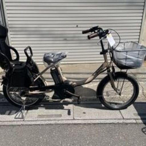 試乗?新車仕上げ⭐️中古子供乗せ電動自転車 ヤマハPASバビー ブリヂストンビッケ2