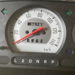 ミラジーノ　純正メーターの画像