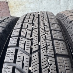 バリ山　YOKOHAMA ヨコハマ　IG60 145/80R13 スタッドレス　タイヤ　2019年製　13インチ　の画像