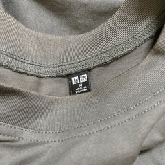 マーセライズコットンロング　Tシャツワンピース　Mの画像