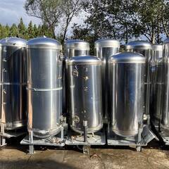 【在庫13個】ステンレスタンク 貯水 DIY 焼却炉 落ち葉 燻製窯 用途色々★S3355Zの画像