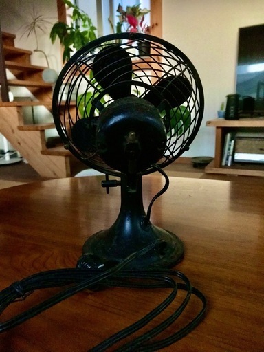 扇風機　ミニ　シバウラエンジニアリングワークス　昭和レトロ　オブジェ　ミニサイズ　ファン