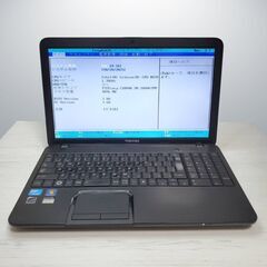 東芝 ノートパソコン 15.6インチ 簡易チェック品の画像