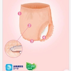 【未開封】リフレはくパンツ 下着のようなベージュタイプ Mサイズ24枚×5パックの画像