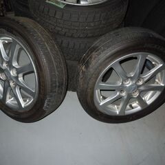 ダイハツ純正アルミホイール　155ｘ65ｘ14の画像