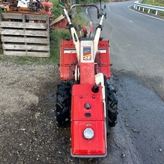 ヤンマー 耕運機　ディーゼル　7.5馬力　YA75 耕耘機 管理機　オートヒッチ　畝立て　作業幅 600mm 尾輪付き　畝立て器付き　畑　家庭菜園　農機具　簡易始動動画あり　宮崎　　　の画像