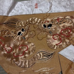 仏壇　打ち敷き　大　小の画像