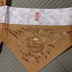 仏壇　打ち敷き　大　小の画像