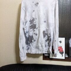 ナイキパーカー　カラー白sizeМの画像