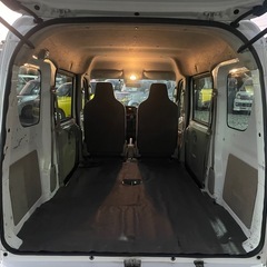 🉐【支払い総額45万円】車検令和8年7月28日　H30年 11月  日産NV100クリッパーバン　DXエマジェンシーブレーキパッケージ　ETC   キーレス　ルーフキャリア調子良好！の画像