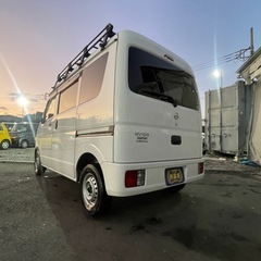 🉐【支払い総額45万円】車検令和8年7月28日　H30年 11月  日産NV100クリッパーバン　DXエマジェンシーブレーキパッケージ　ETC   キーレス　ルーフキャリア調子良好！の画像