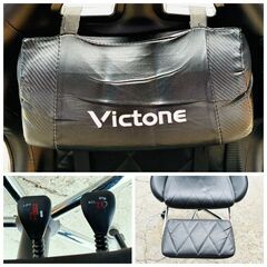 【‼️✨大幅値下げ✨‼️】Victone ゲーミングチェア✨リクライニング＆オットマン付き✨簡易清掃・現状品‼️の画像