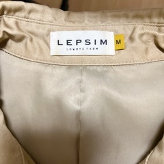 レプシィム　LEPSIM トレンチコート　Mの画像